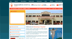 Desktop Screenshot of mariampurhospital.com